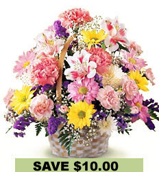FTD Basket Of Cheer Bouquet